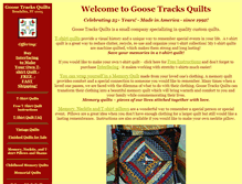 Tablet Screenshot of goosetracks.com